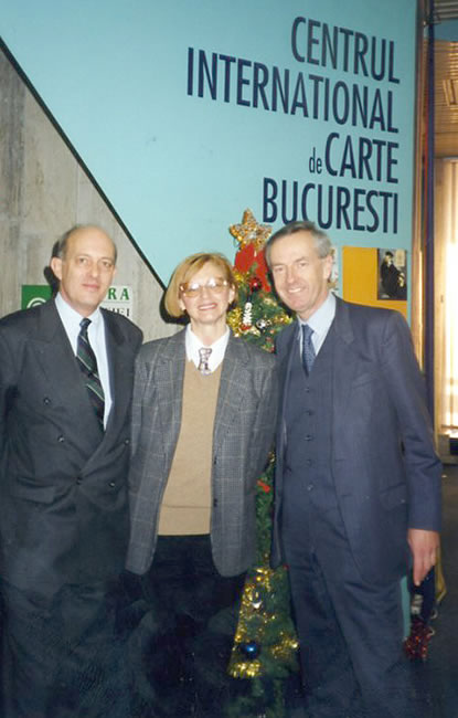 Pierre du Bois - Pierre in Bucharest, December 1998, during the launch of his book "Ancheta asupra unei ascensiuni: Ceausescu la putere" (with the Swiss Ambassador to Romania, Mr Jean-Claude Joseph) Pierre du Bois - Pierre in Bucharest, December 1998, during the launch of his book "Ancheta asupra unei ascensiuni: Ceausescu la putere" (with the Swiss Ambassador to Romania, Mr Jean-Claude Joseph)