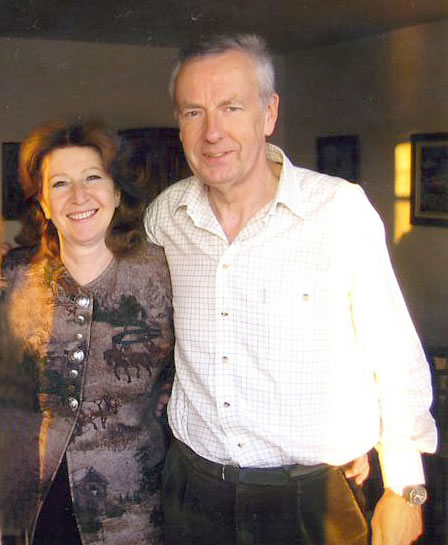 Pierre du Bois - Pierre and Irina in Venice, 26 December 2006. They returned in April 2007, but this is their last photo taken in Venice